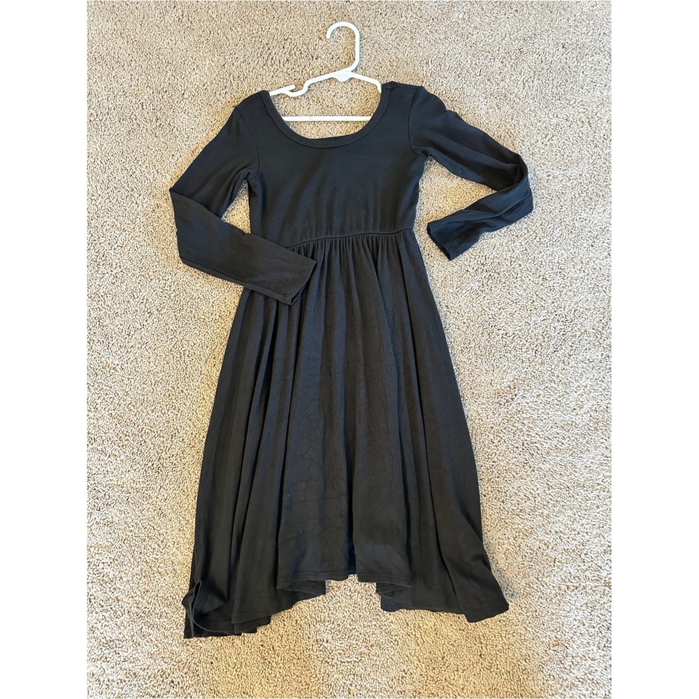 Childhoods Clothing Black Modal Swing Dress